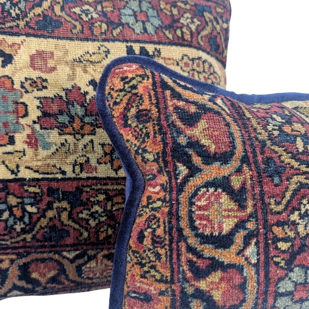 Vintage tapestry Kilim Pillow set Boho Home hand knotted Ethnic‎ throw pillows